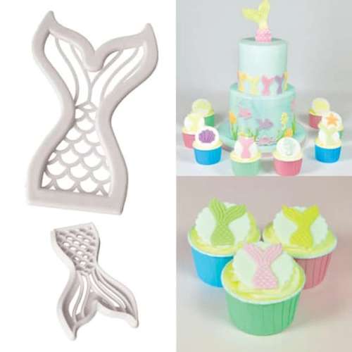 Mermaid Tail Cutters - 2 pc